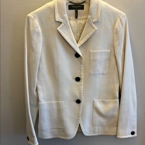 Rag & Bone Women's Cream Blazer-Size 4